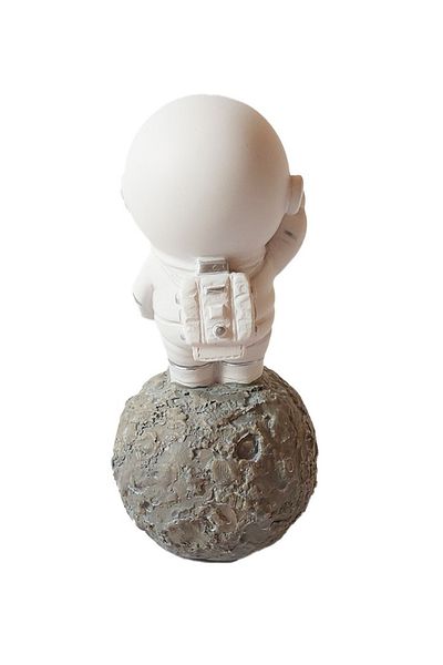 BV Decorative statuette, Astronaut on asteroid, 12 cm, DY202-6B