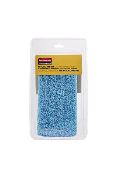 RUBBERMAID وسادة تنظيف رطبة بديلة من الألياف الدقيقة باللون الأزرق