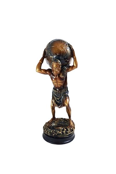 BV Decorative Statuette, Atlas, 29 cm, XM4778