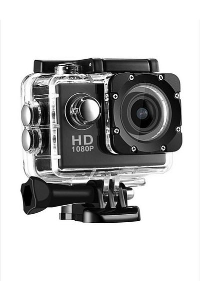 OEM Full HD 1080p Sports Camera, with bike and helmet mounting accessories