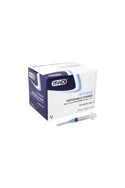 Max Syringes 5Ml 100Pcs
