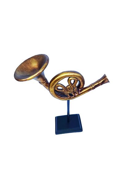 BV Statuette, Musical Instrument, Trombone, 20 cm, 1088XD-2