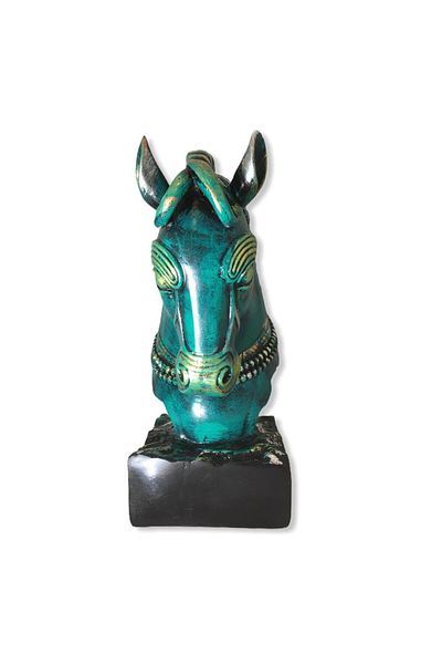 BV Decorative Statuette, Horse Head, 27 cm, 915DX