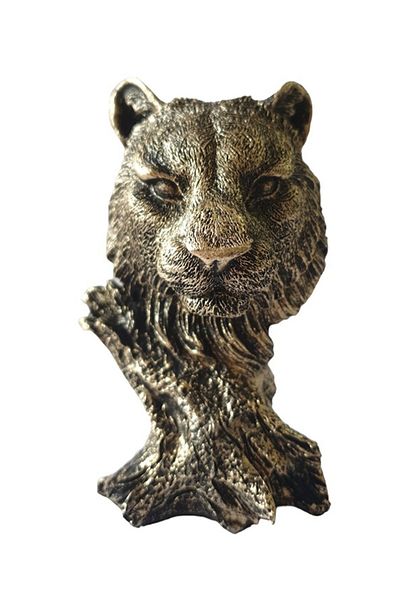 BV Statuetă decorativă, Leu, Argint, 14 cm, XQ4003