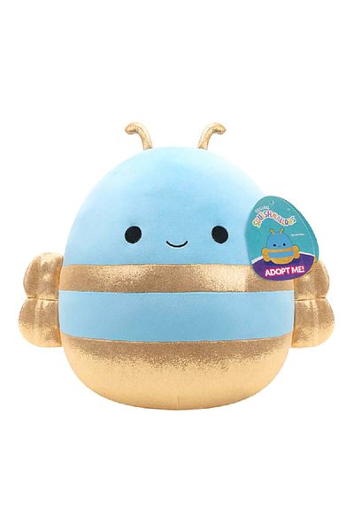 Squishmallows Adopt Me! Queen Bee Highly Collectible Super Soft Toy Blue and Gold 14inch