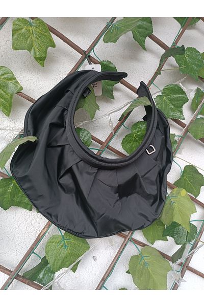 Blotch Black Visor Visor Women's Beach Hat