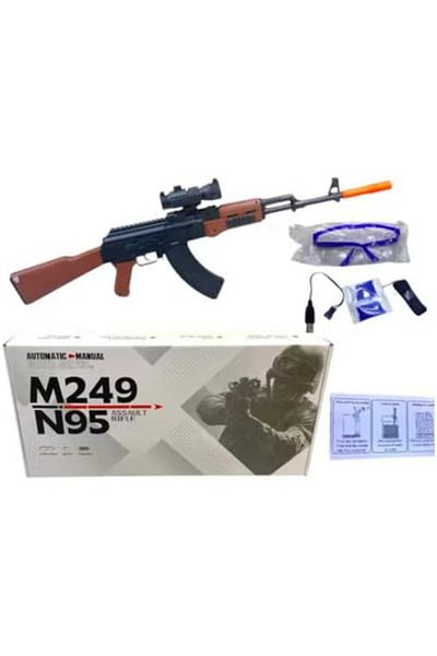 Toybox High-Speed Electric Revolver Toy M249 from Toy Box