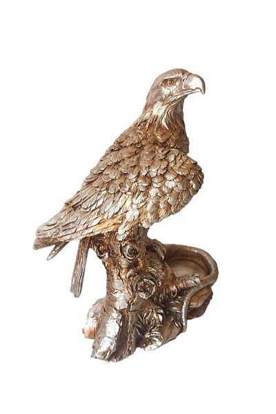BV Decorative statuette, Eagle, Silver, 22 cm, DVR0997