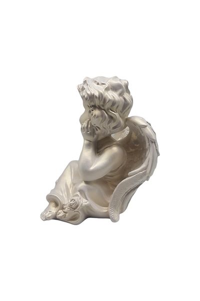 BV Decorative statuette, Angel, White, 21 cm, DV21-16