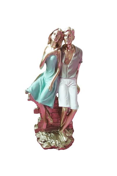 BV Statuetă, Cuplu îndrăgostit, 25 cm, CS16X