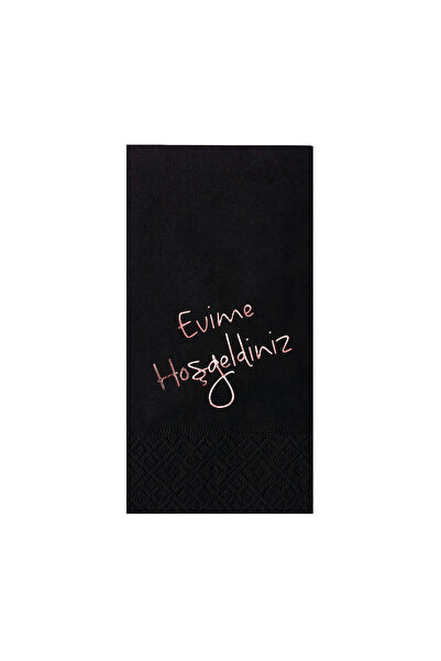 Story 33 × 33 سم ورق وردي وردي مرحبًا بكم في منزلك منقوش 16 قطعة 1/8 طبقة منا...