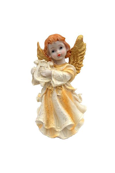 BV Decorative angel with musical instrument, 18 cm, 269C1X