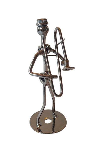 BV Ornament decorativ, Metal Musician, Nergu, 13 cm, 356XD-2