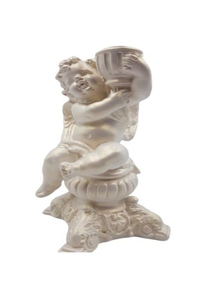 BV Decorative statuette, Angel, White, 23 cm, DV101-22P
