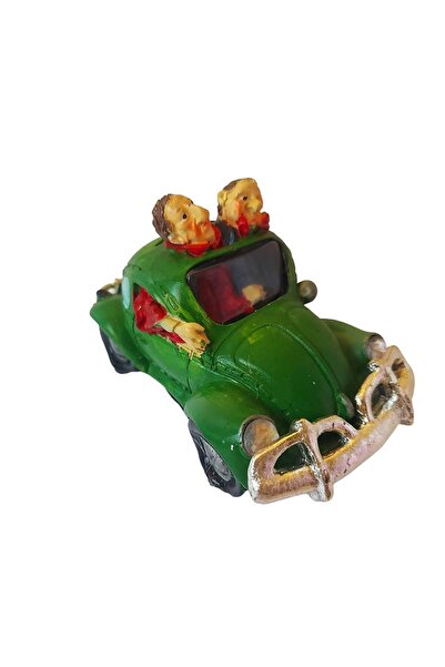 BV Mașină decorativă, Verde, 14 cm, 381-2DX