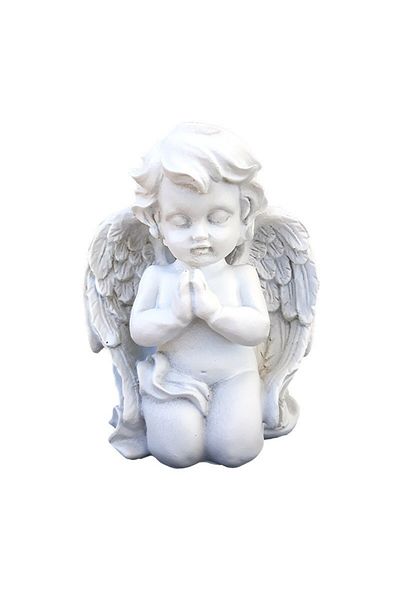 BV Statuette, representing an angel praying on his knees, 15 cm, 1238G