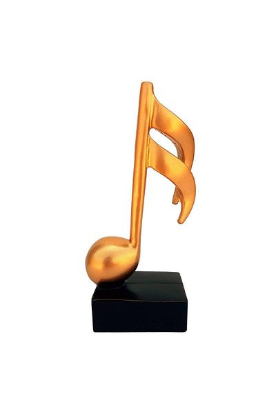 BV Statuette, in the shape of a musical note, 16 cm, 1558G
