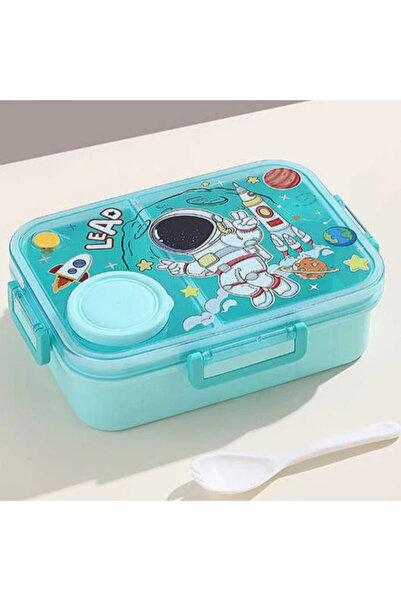 OEM Caserola 1200ml cu 3 Compartimente si Recipient Sos 80ml pentru copii