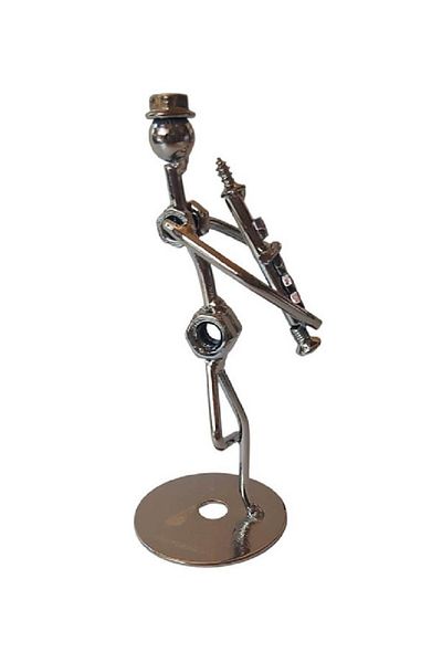 BV Decorative ornament, Metal Musician, Nergu, 13 cm, 356XD-1