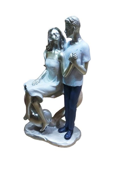BV Decorative Statuette Lovers, Love, 28 cm, 101SA