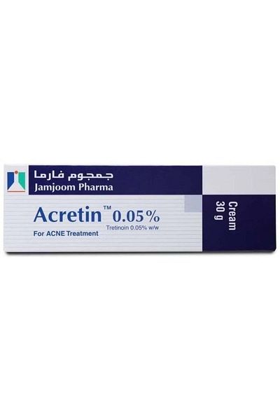 JAMJOOM PHARMA كريم أكرتين لعلاج حب الشباب 0.05% 30 جرام
