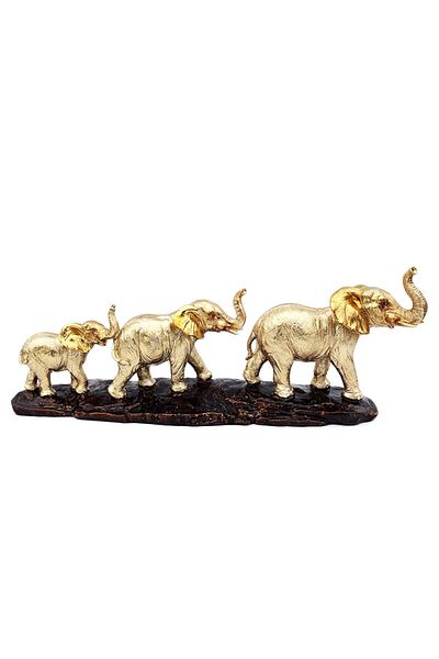 BV Family statuette consisting of 3 elephants, 45 cm, 400GC-1