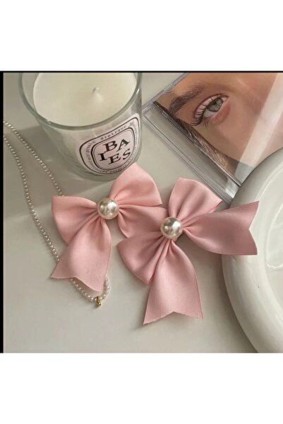 Shiklik MODA Set elegant și rafinat de 2 agrafe cu fundă de perle