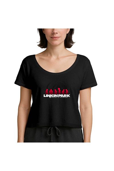 Z zepplin Linkin Park Minutes To Midnight Black Women's T-Shirt