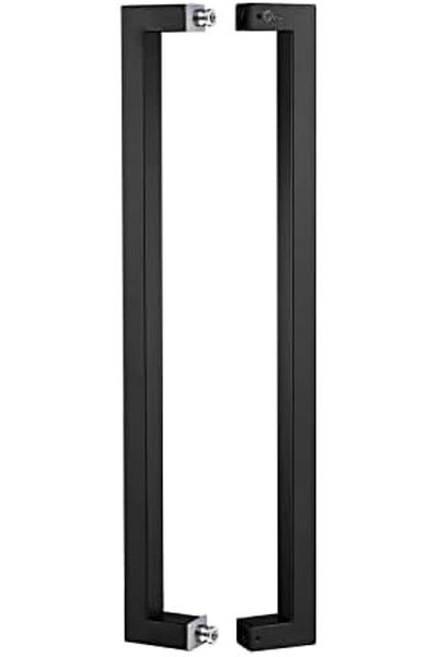 Generic 600mm/24 inches Square/Rectangle Shape Stainless Steel Grade-304 Push Pull Door Handle/Barn Door Pul