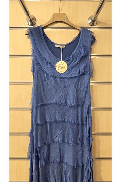 Park Moda Italian Layered Silk Dress