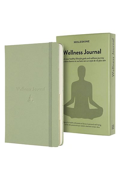 Moleskine Wellness Journal Theme Hardcover Notebook to Collect and Organize Your Wellness 13X21Cm 400 Pages
