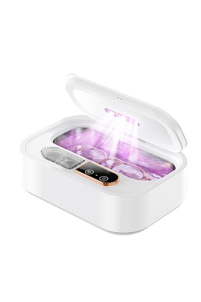 LUDORA Ultrasonic Cleaner, UV Function, Stainless Steel, Cleaning, Sterilization and Disinfection Modes