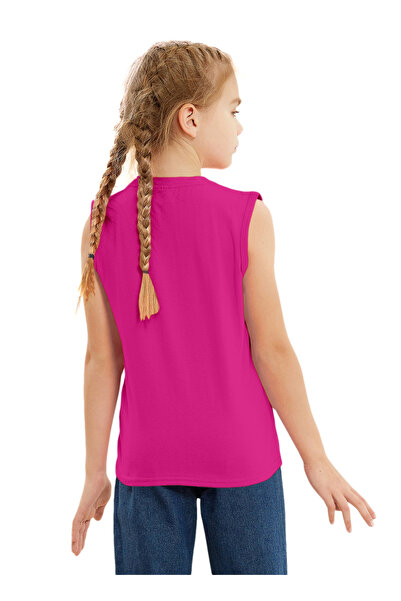 LAUREN SMITH Kids Girls Fashion Sleeve Tee with Cute Print 100 percent Cotton