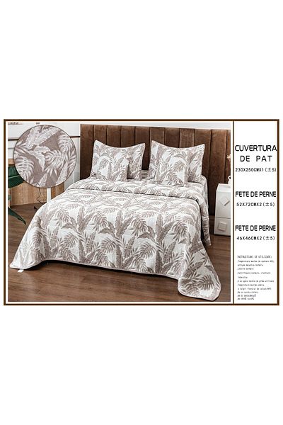 FIONNA.RO 5 Piece Quilt 2 Girls Cotton