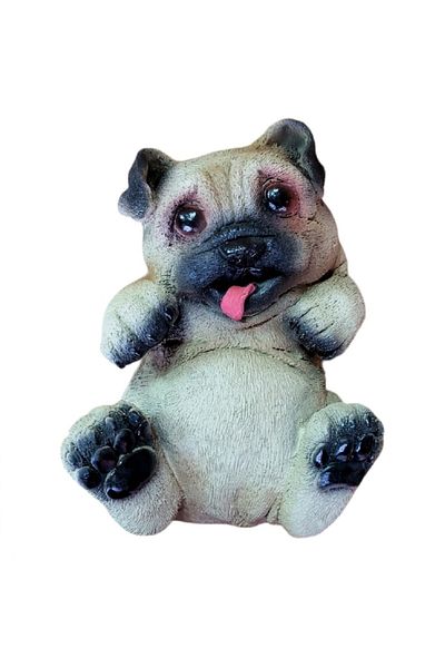 BV Decorative statuette, Pug Dog, Multicolor, 23 cm, DVF4065P