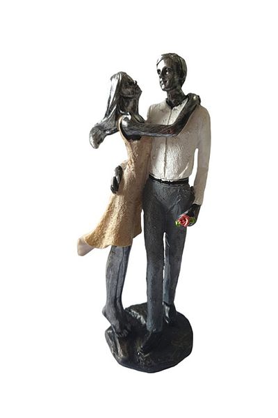 BV Decorative statuette, Couple in Love, Multicolor, 21 cm, GXL004