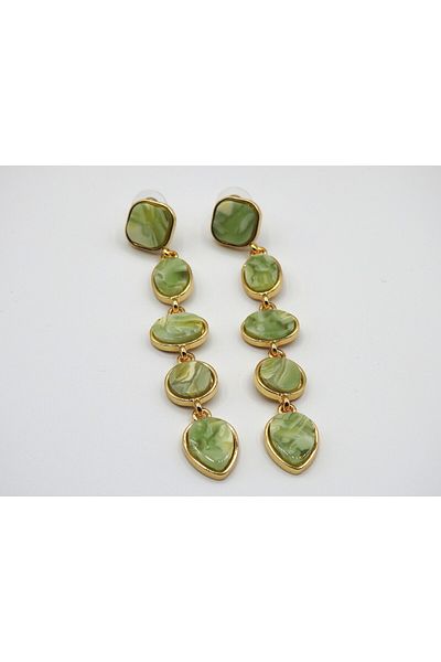 velissa Acrylic Earring with Hanger 8,5cm