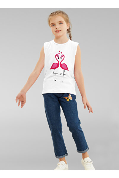 LAUREN SMITH Kids Girls Fashion Sleeve Tee with Cute Print 100 percent Cotton