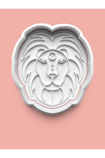 AKTASTORE قالب بسكويت برج الأسد وقالب عجينة السكر