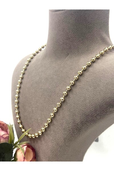 MASAL TAKI&AKSESUAR XUPING VIP Kalın 0,5mm Büyük Dorika Kolye (14k Gold - 60cm)