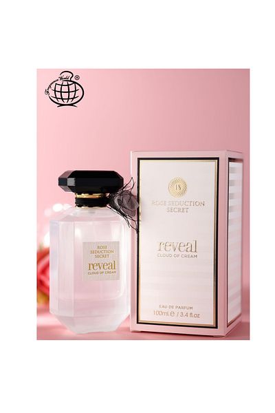 Fragrance World Rose Seduction Secret Reveal Cloud Of Cream, Eau De Parfum, Women, 100 Ml, 100 ml