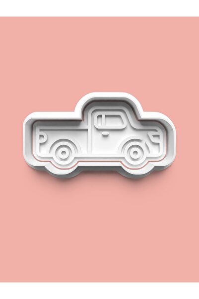 AKTASTORE قالب كوكيز الشاحنة وقالب عجينة السكر