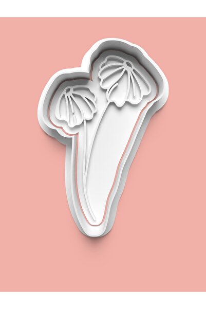 AKTASTORE قالب كوكيز زهرة الأقحوان وقالب عجينة السكر