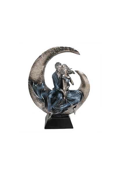 BV Statues Lovers on the Crescent Moon 30x39 cm