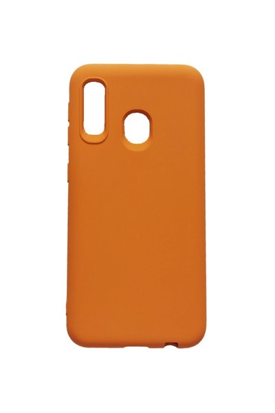 BV Husă de telefon compatibilă cu Samsung Galaxy A20e, portocalie, cu interio...