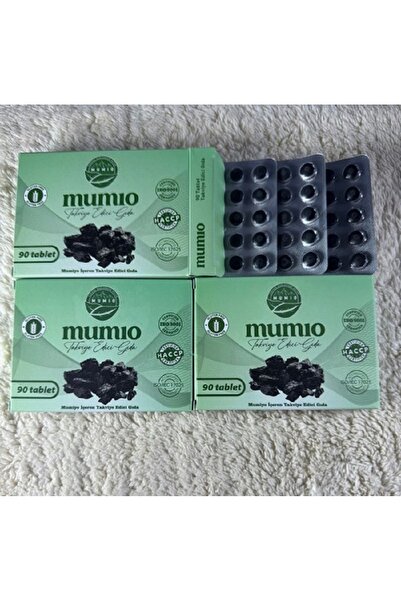 Mumio İçerikli Takviye Edici Gıda Ekonomik Paket (3 x 90 Tablet)