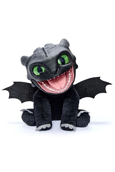 TOYFEST How to Train Your Dragon Real Fx Toothless Electronic Puppet 30 cm