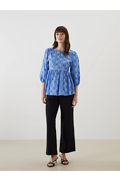 LC Waikiki Lcw Comfort Black Women's Elastic Waist Pants