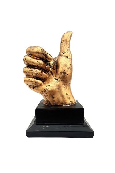 BV Statuette representing a hand showing the O.K. sign, 618E-1