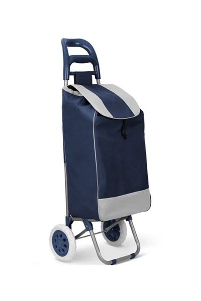 TrentonGCC Multifunctional Shopping Trolley | Foldable Design, Waterproof Fabric, Large Wheels
